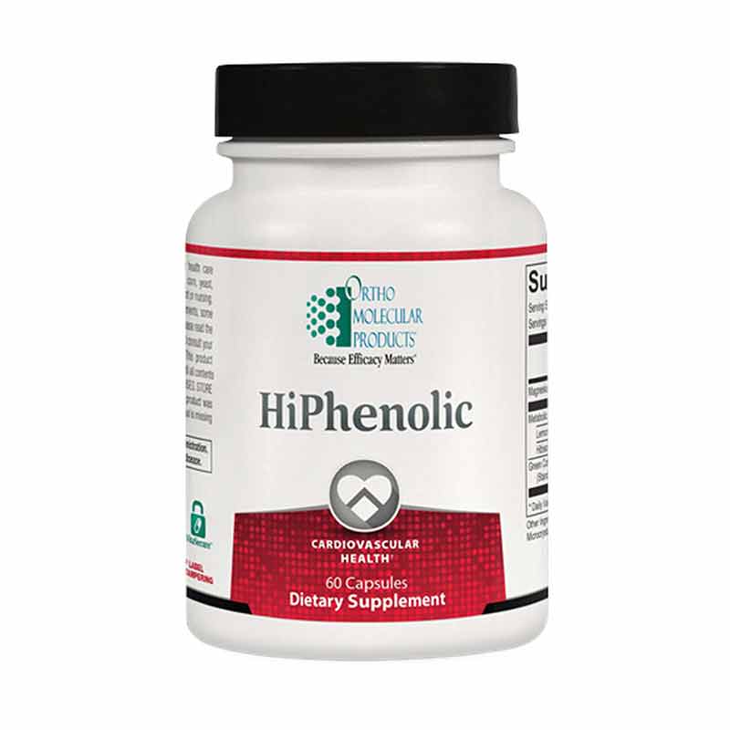 HiPhenolic, 60 Capsules, by Ortho Molecular