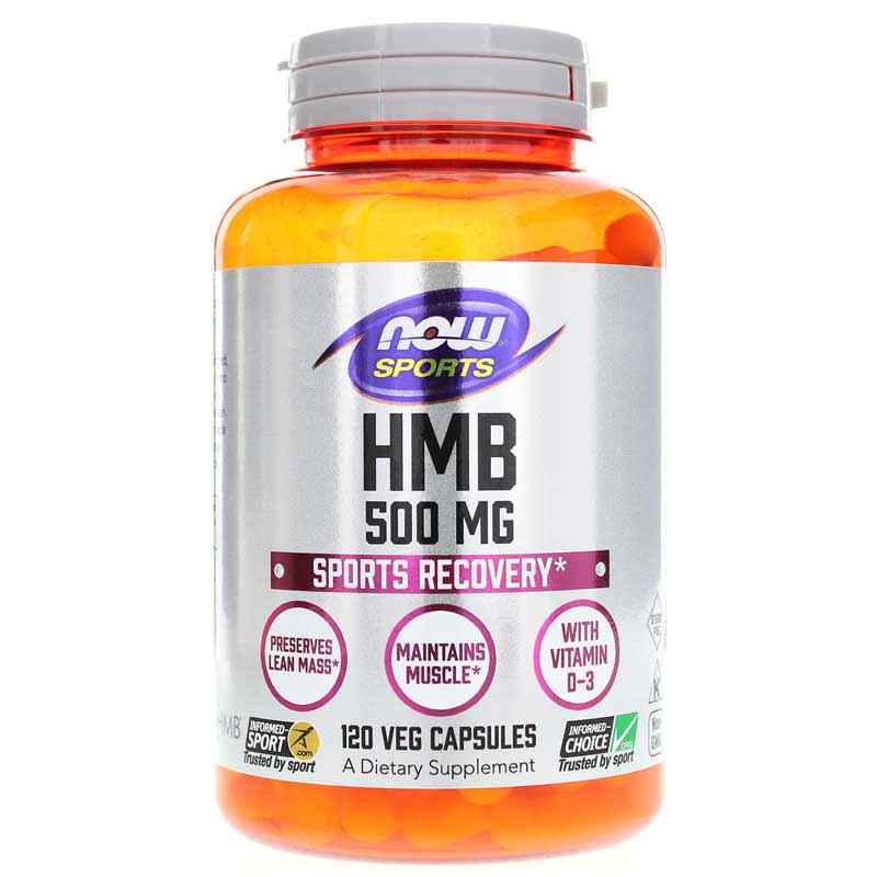 HMB 500 Mg Sports Recovery, by NOW Foods