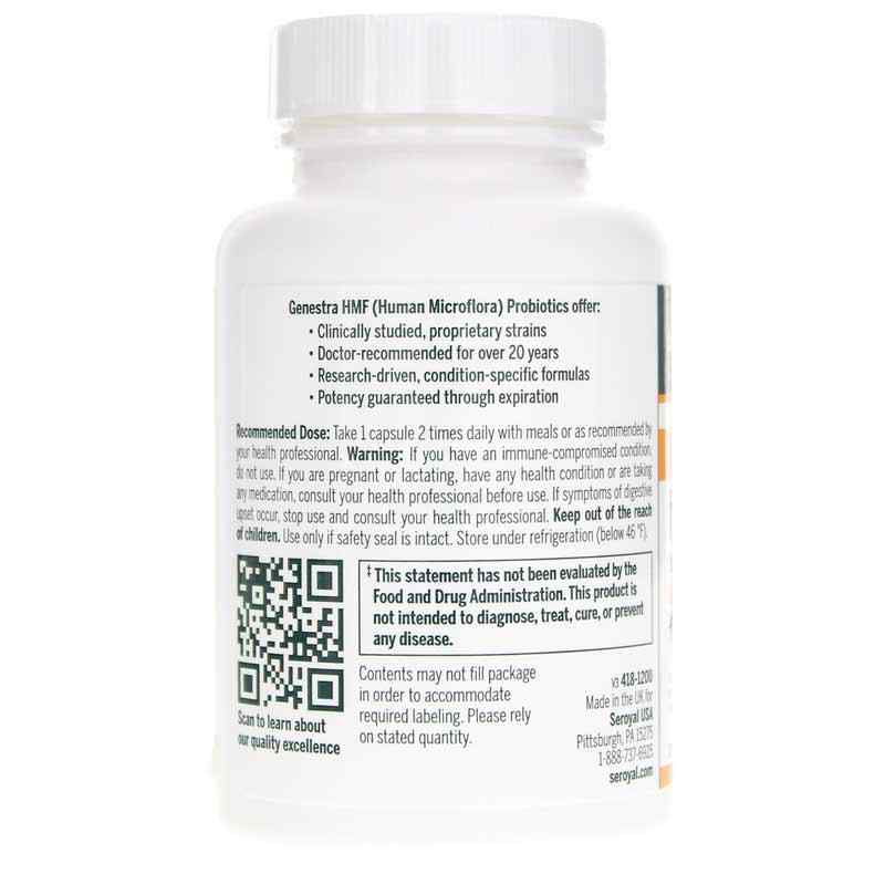 HMF Forte Probiotic, 120 Veg Capsules, by Genestra, image #3