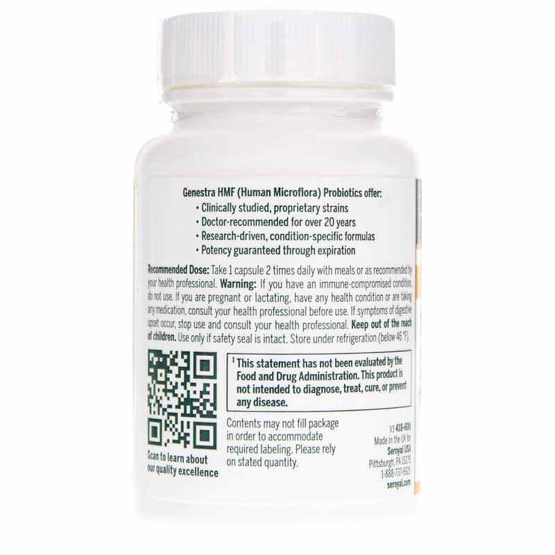 HMF Forte Probiotic, 60 Veg Capsules, by Genestra, image #3