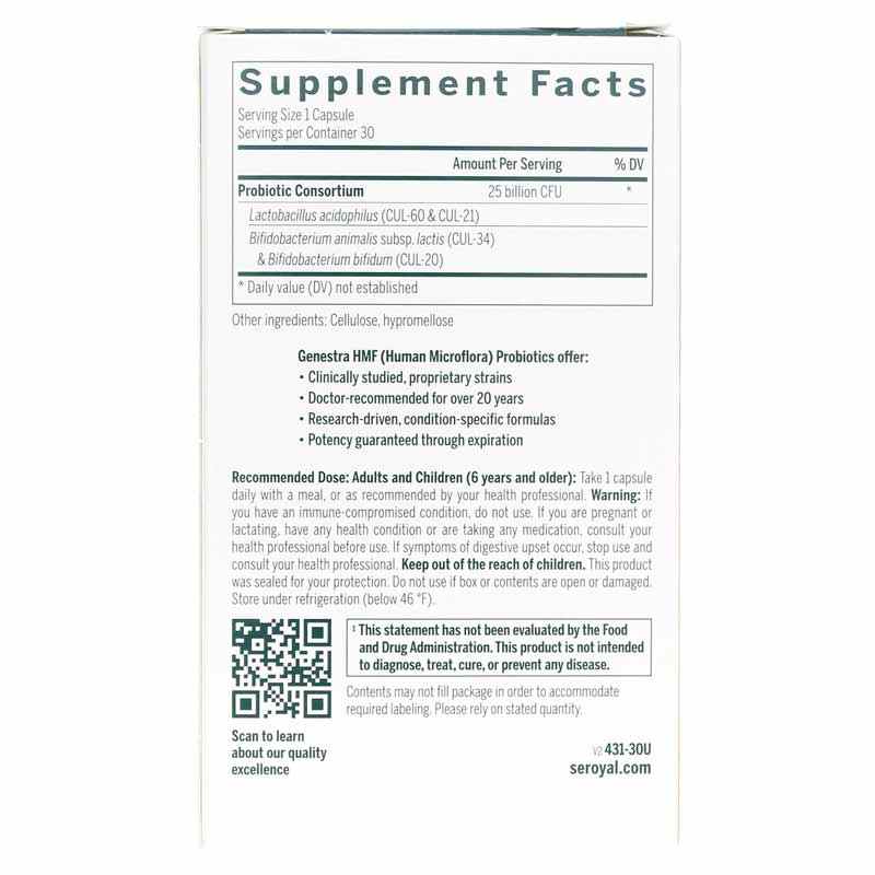 HMF Intensive Probiotic, by Genestra, image #2
