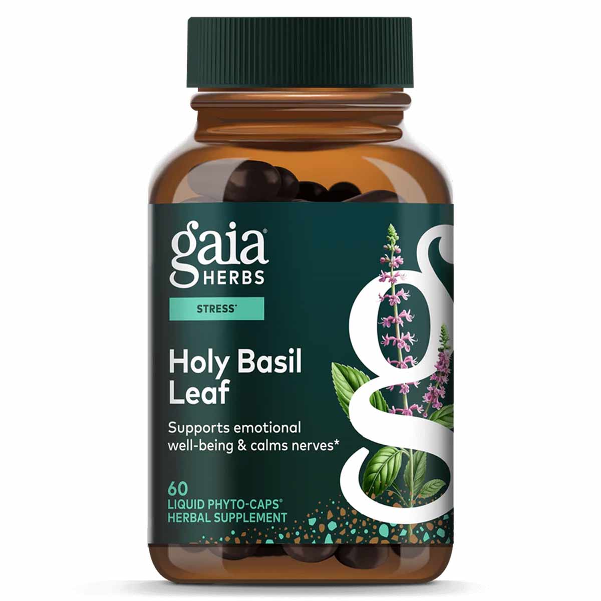 Holy Basil Leaf, by Gaia Herbs
