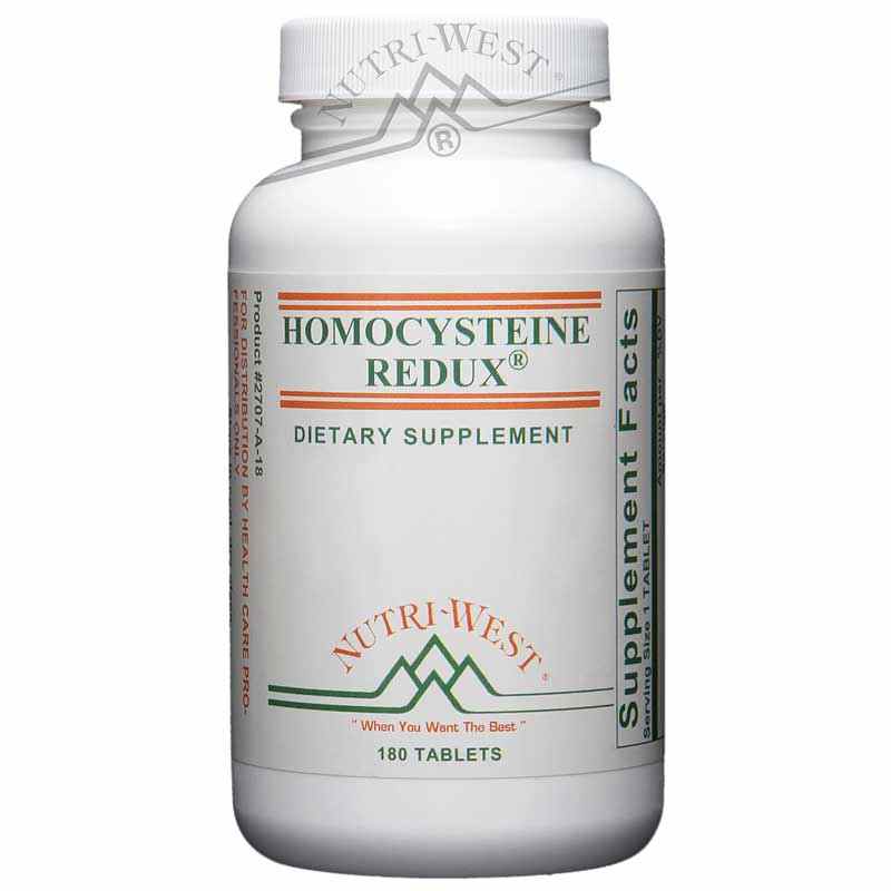 Homocysteine Redux, 180 Tablets, by Nutri-West