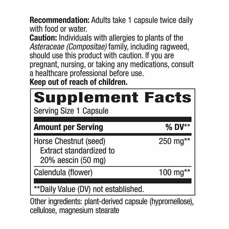 Horse Chestnut 250 Mg, by Natures Way, image #4