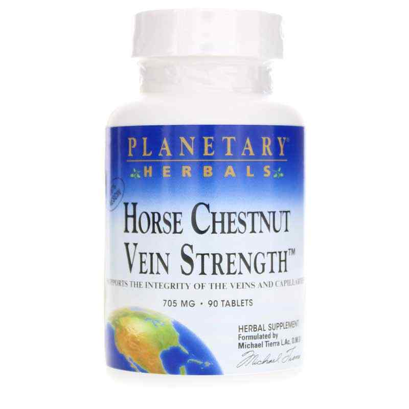 Horse Chestnut Vein Strength, 90 Tablets, by Planetary Herbals