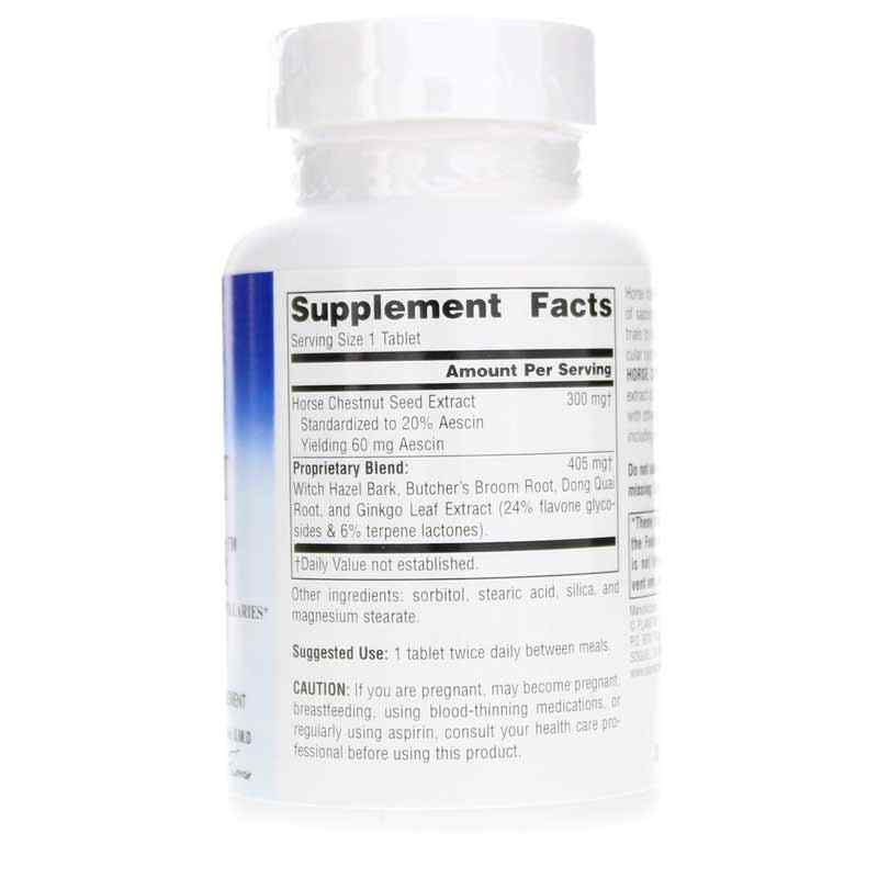 Horse Chestnut Vein Strength, 90 Tablets, by Planetary Herbals, image #2