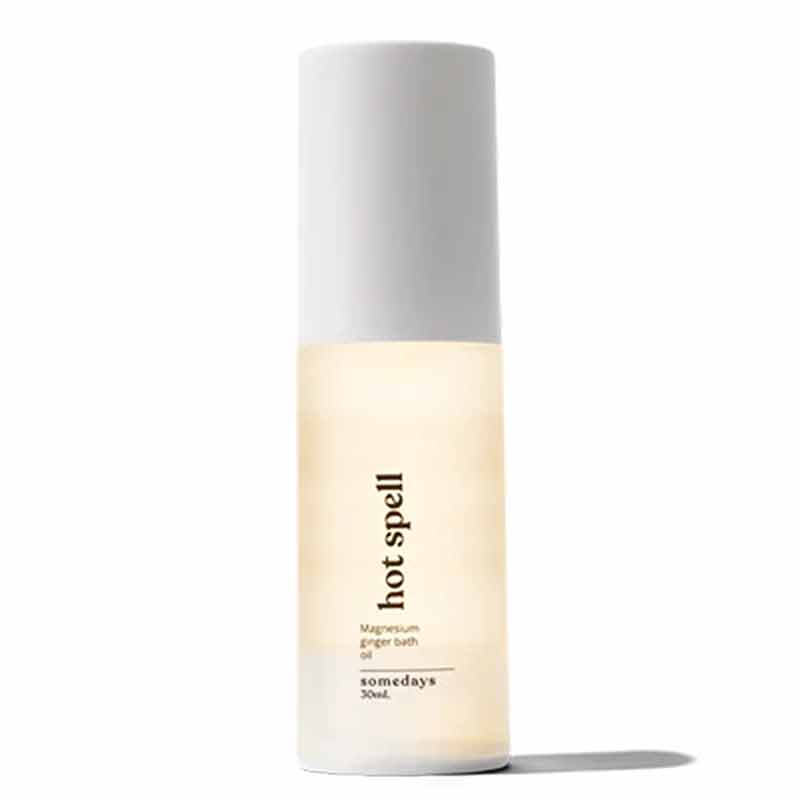 Hot Spell Magnesium Ginger Bath Oil, 30 Ml, by Somedays