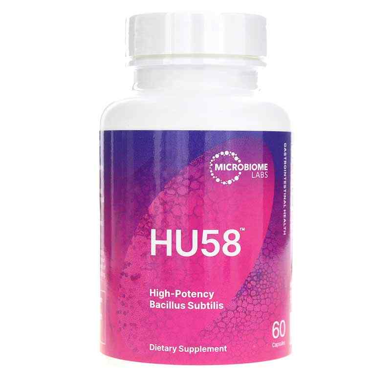 HU58 High Potency Bacillus Subtilis, by Microbiome Labs