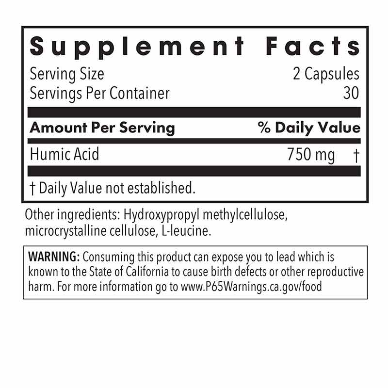 Humic Acid, by Allergy Research Group, image #2
