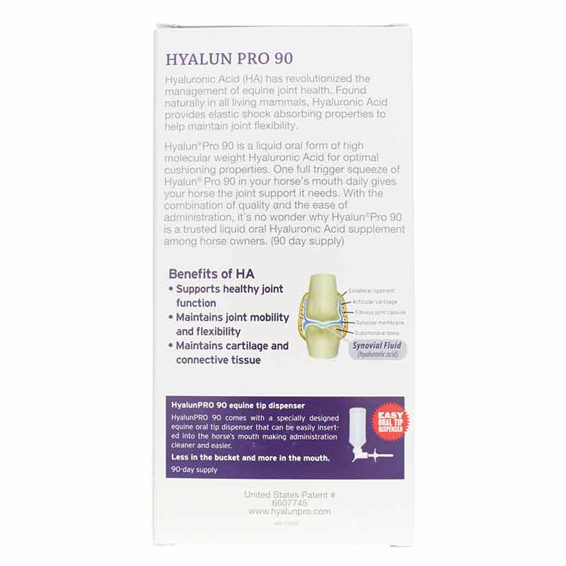 Hyalun Pro for Equine Joints, 90 Servings, by Hyalogic, image #3