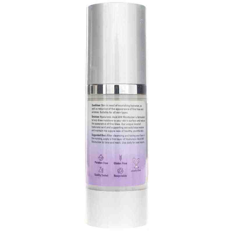 Hyaluronic Acid AM Moisturizer, by NOW Foods, image #3