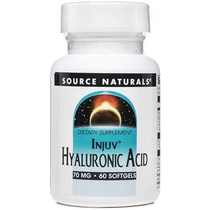Hyaluronic Acid Injuv 70 Mg, by Source Naturals