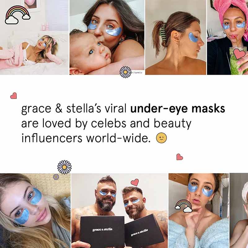 Hydrating & Soothing Under Eye Masks, by Grace & Stella, image #9