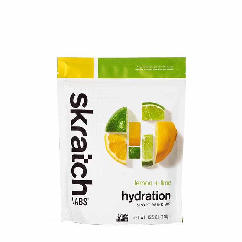 Hydration Sport Drink Mix, Lemon Lime, 20 Servings, by Skratch Labs