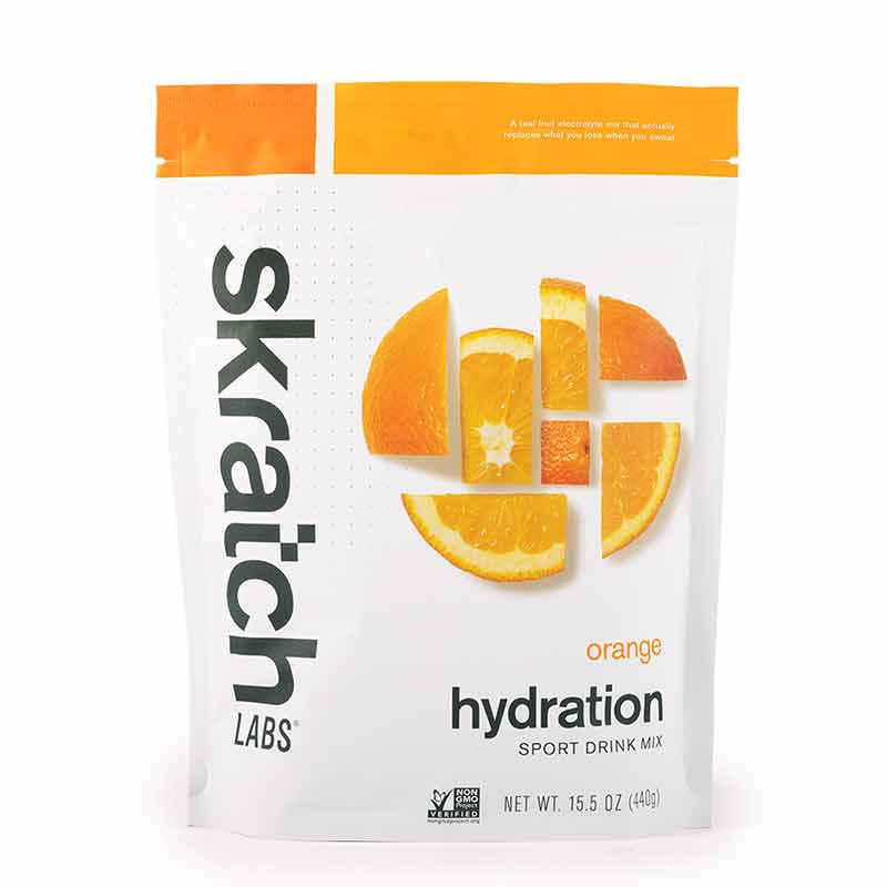 Hydration Sport Drink Mix, Orange, 20 Servings, by Skratch Labs