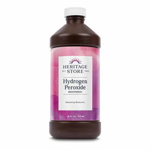 Hydrogen Peroxide Mouthwash, Wintermint, by Heritage Store