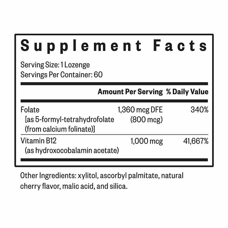 Hydroxo B12 with Folinic Acid, by Seeking Health, image #2
