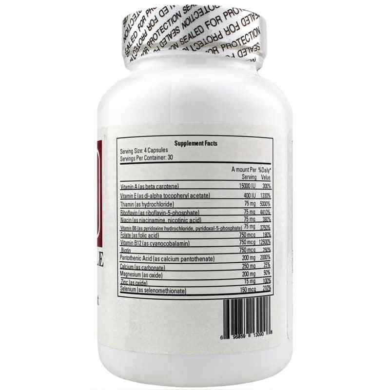 Hypomultiple Vitamin-Mineral Formula without Copper & Iron, by Ecological Formulas, image #2