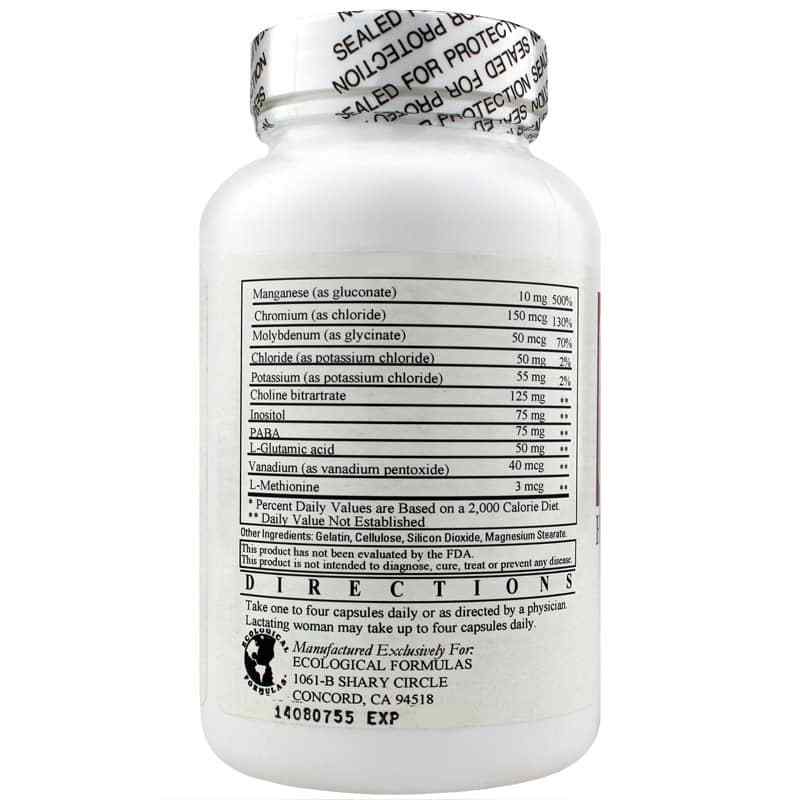 Hypomultiple Vitamin-Mineral Formula without Copper & Iron, by Ecological Formulas, image #3