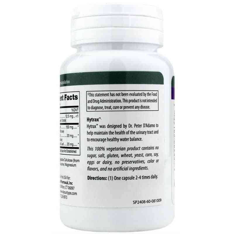 Hytrax, by D Adamo Personalized Nutrition, image #3