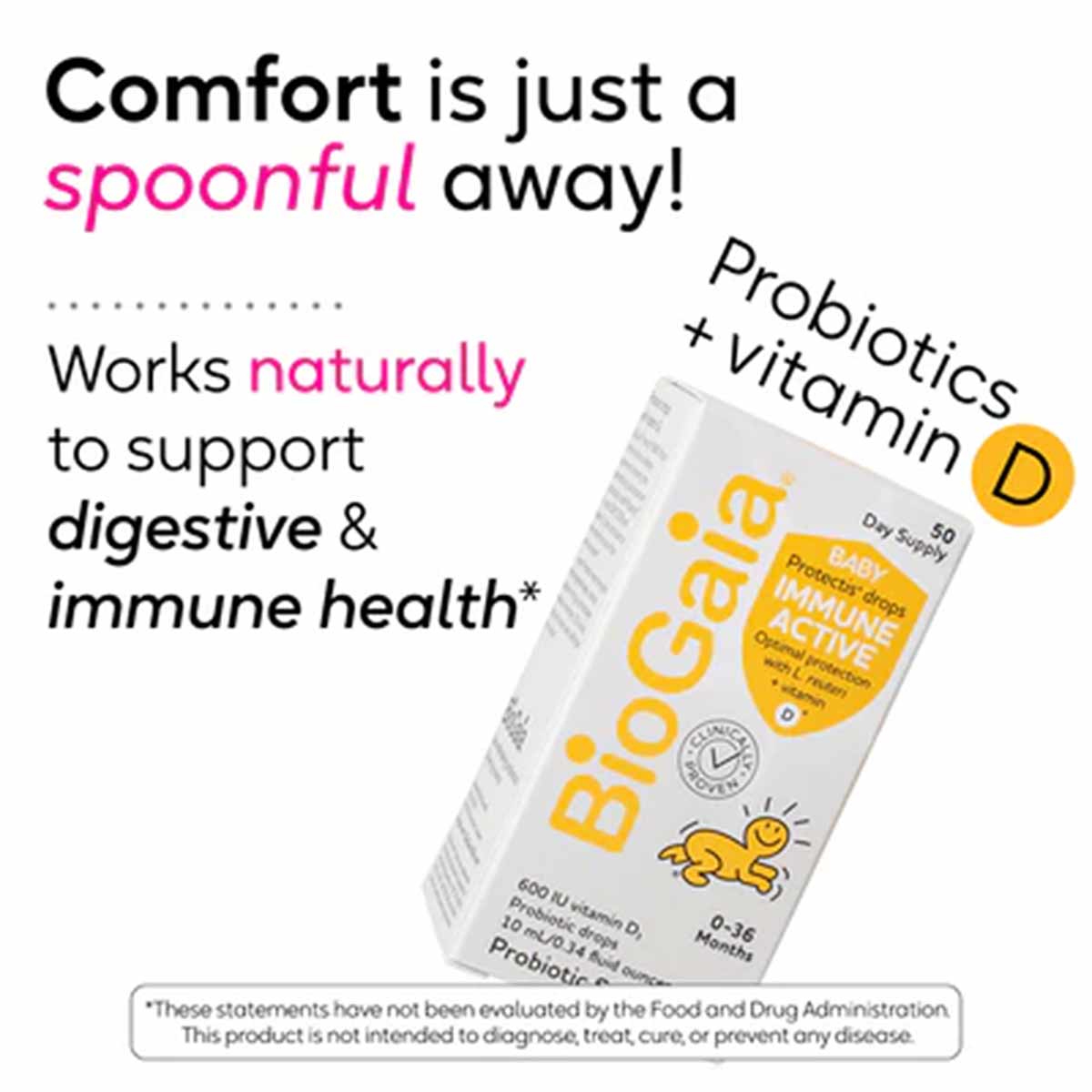 Immune Active Baby Probiotic Drops, by BioGaia