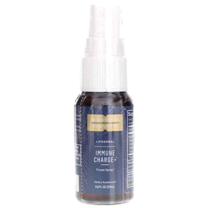 Immune Charge+ Throat Spray, Quicksilver Scientific  Natural Healthy  Concepts