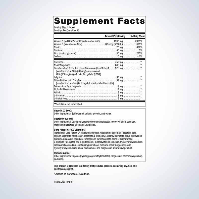Immune Defense Pack, 30 Packets, by Metagenics, image #2