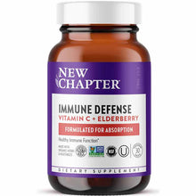 Immune Defense Vitamin C & Elderberry, 30 Tablets, by New Chapter