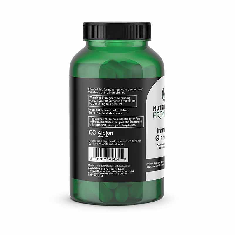 Immune Glandular, 60 Vegetarian Capsules, by Nutritional Frontiers, image #2