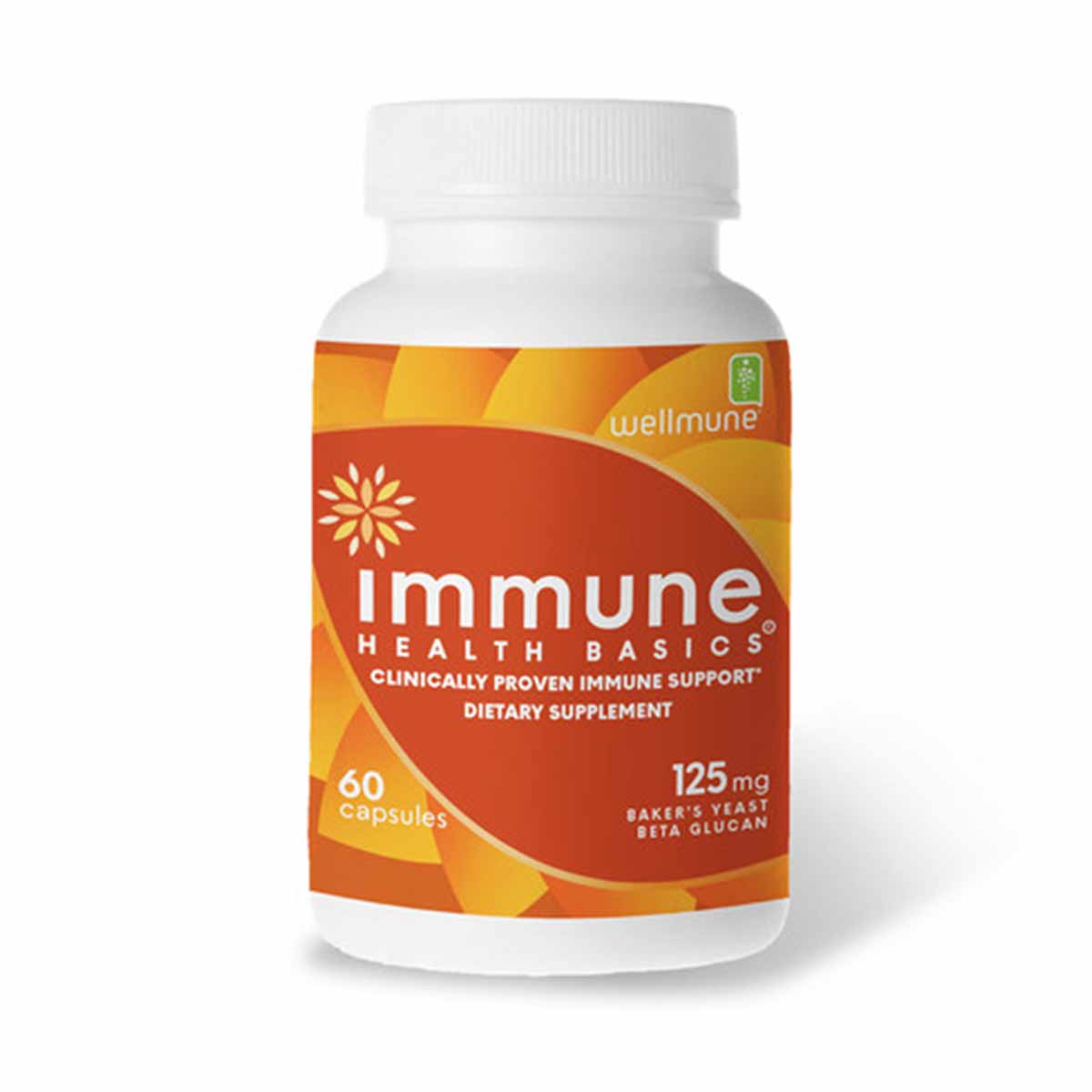 Immune Health Basics 125 Mg, 60 Capsules, by Immune Health Basics