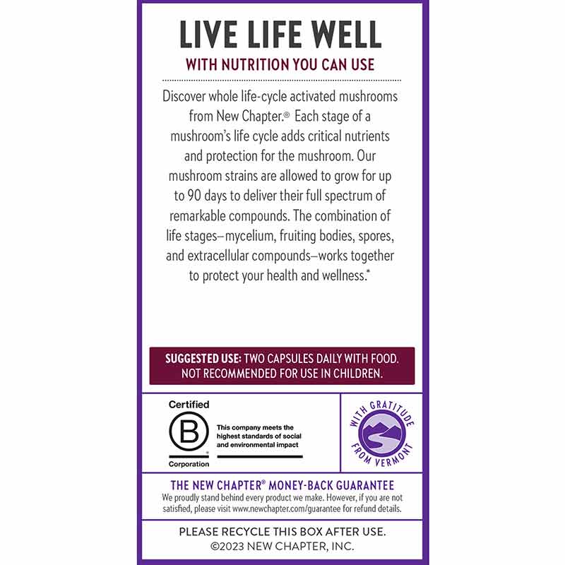 Immune Support, 60 Capsules, by New Chapter, image #3