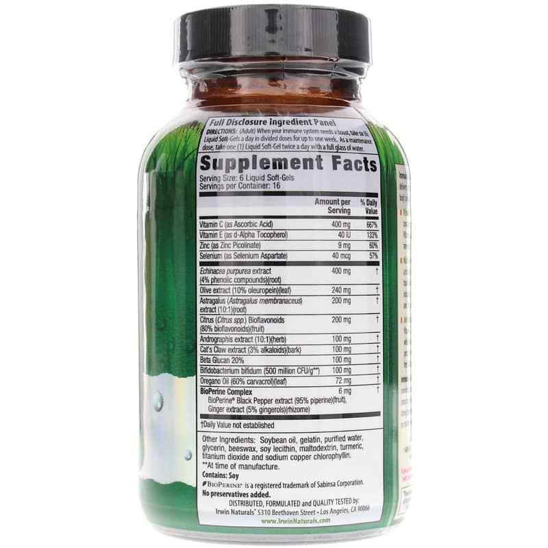 Immuno-Shield All Season Wellness, by Irwin Naturals, image #2