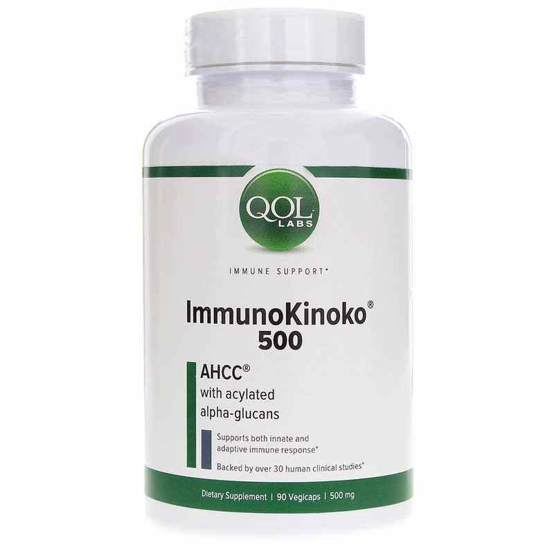 ImmunoKinoko 500, 90 Veg Capsules, by Quality of Life Labs