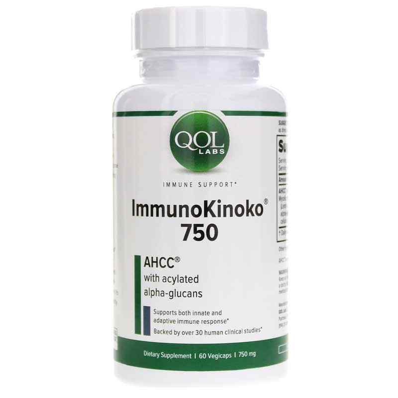 ImmunoKinoko 750, 60 Veg Capsules, by Quality of Life Labs