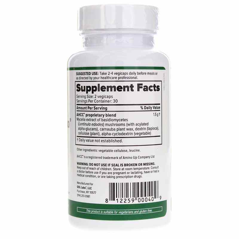 ImmunoKinoko 750, 60 Veg Capsules, by Quality of Life Labs, image #2