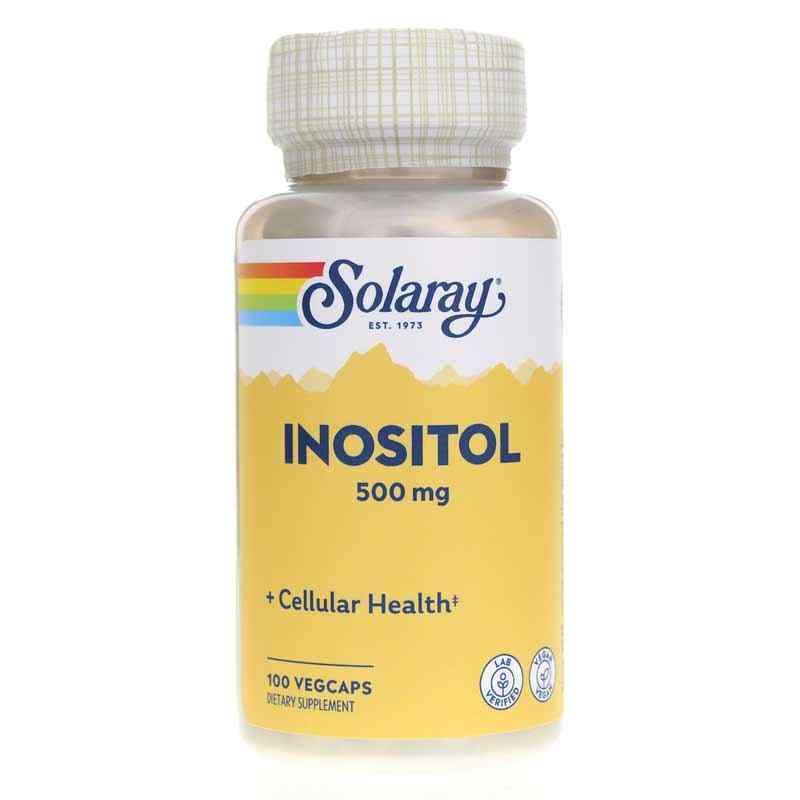 Inositol 500 Mg, Solaray – Natural Healthy Concepts