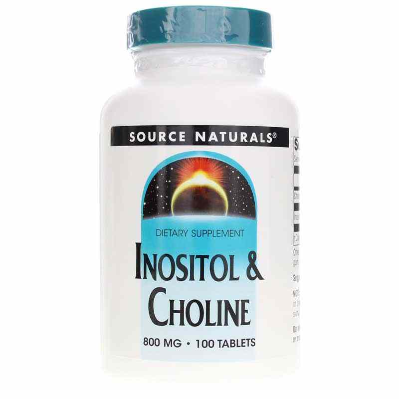 Inositol & Choline 800 Mg, Source Naturals – Natural Healthy Concepts