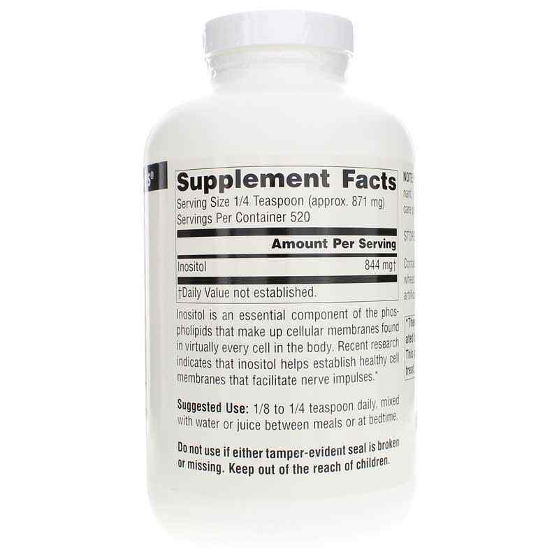 Inositol Pure Powder, 16 Oz, by Source Naturals, image #2