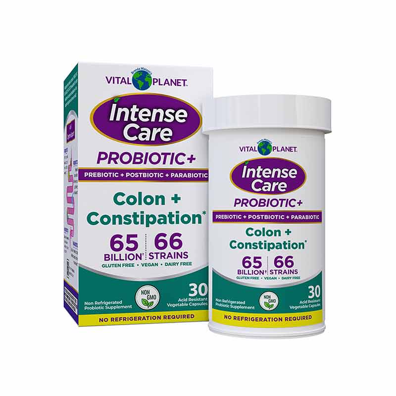 Intense Care Probiotic Colon + Constipation, by Vital Planet