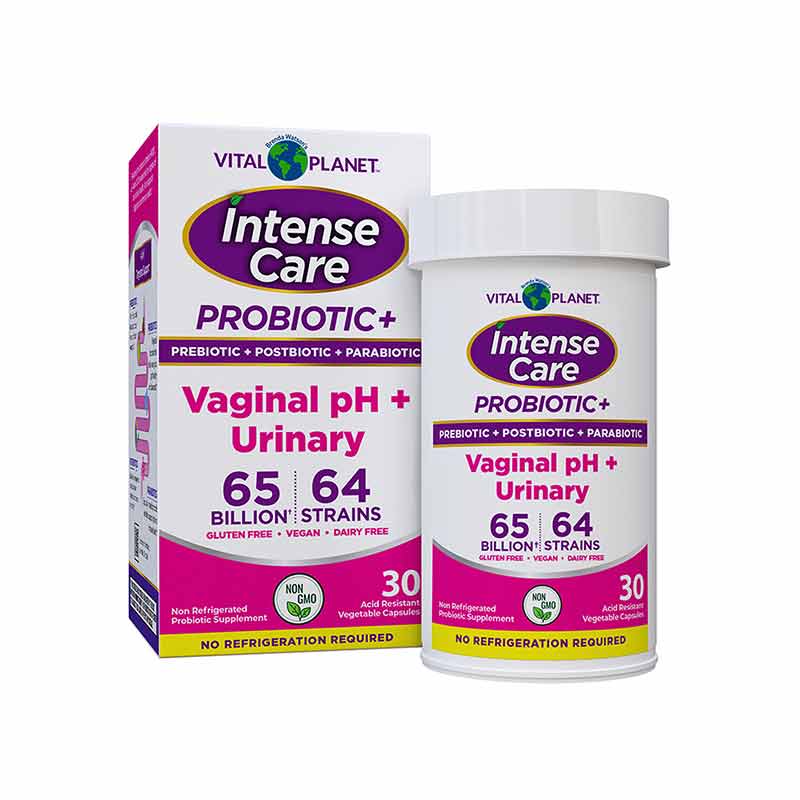 Intense Care Probiotic Vaginal pH + Urinary, by Vital Planet