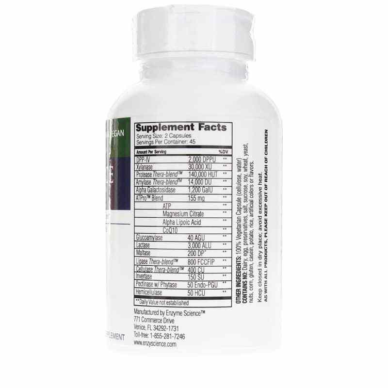 Intolerance Complex, 90 Capsules, by Enzyme Science, image #2
