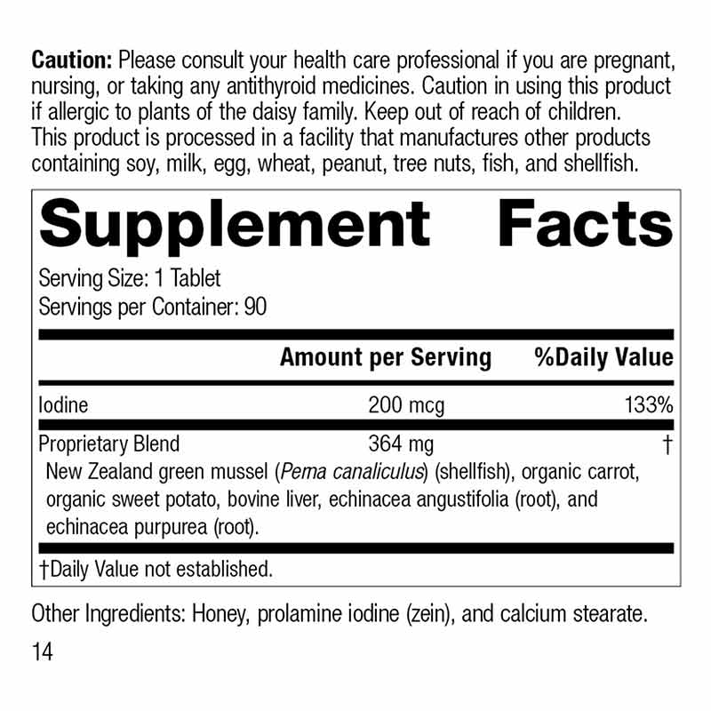 Iodomere, by Standard Process, image #2