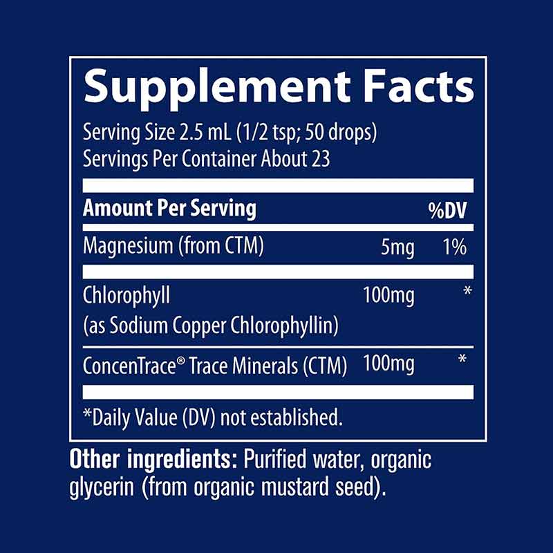Ionic Chlorophyll 100 Mg, by Trace Minerals Research, image #2