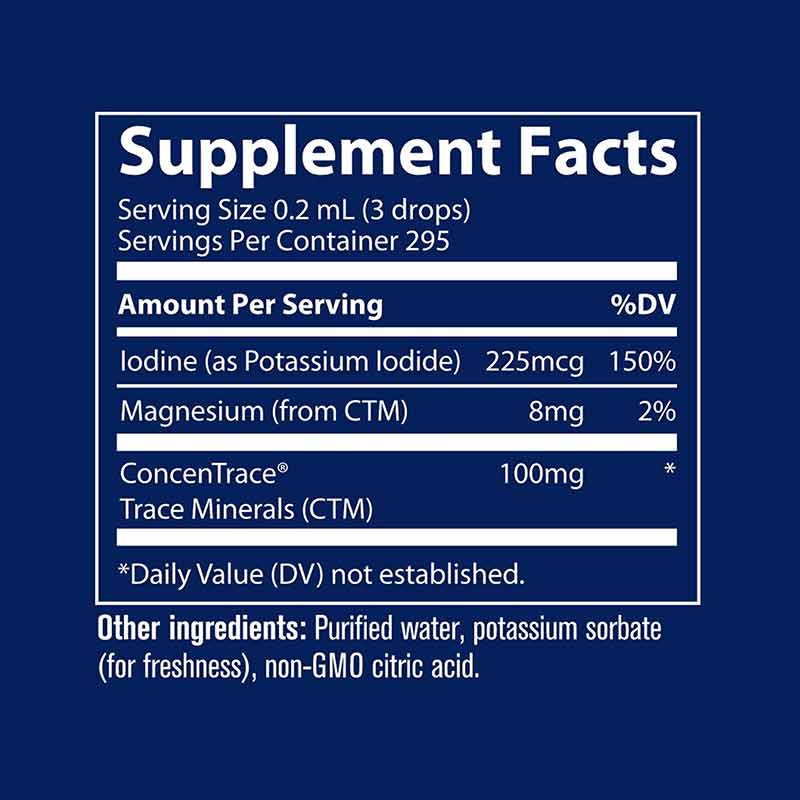 Ionic Iodine 225 Mcg, by Trace Minerals Research, image #2