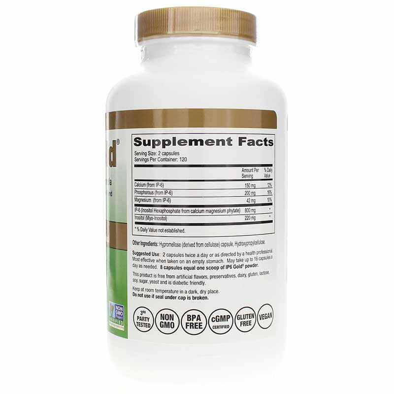 IP6 Gold, 240 Veg Capsules, by IP-6, image #2