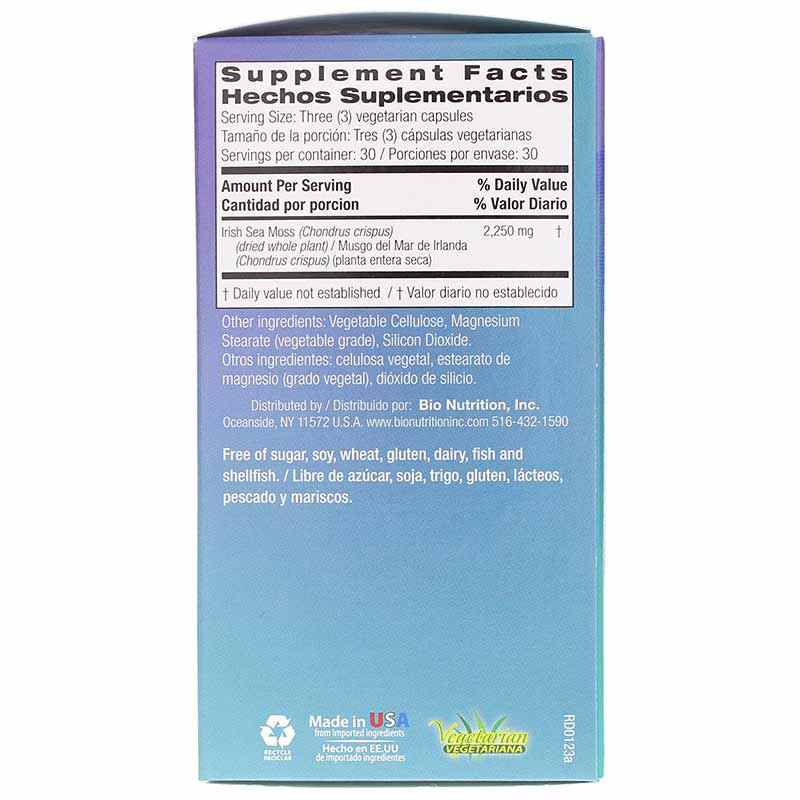 Irish Sea Moss, by Bio Nutrition, image #2