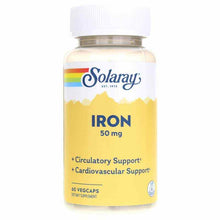 Iron 50 Mg, by Solaray
