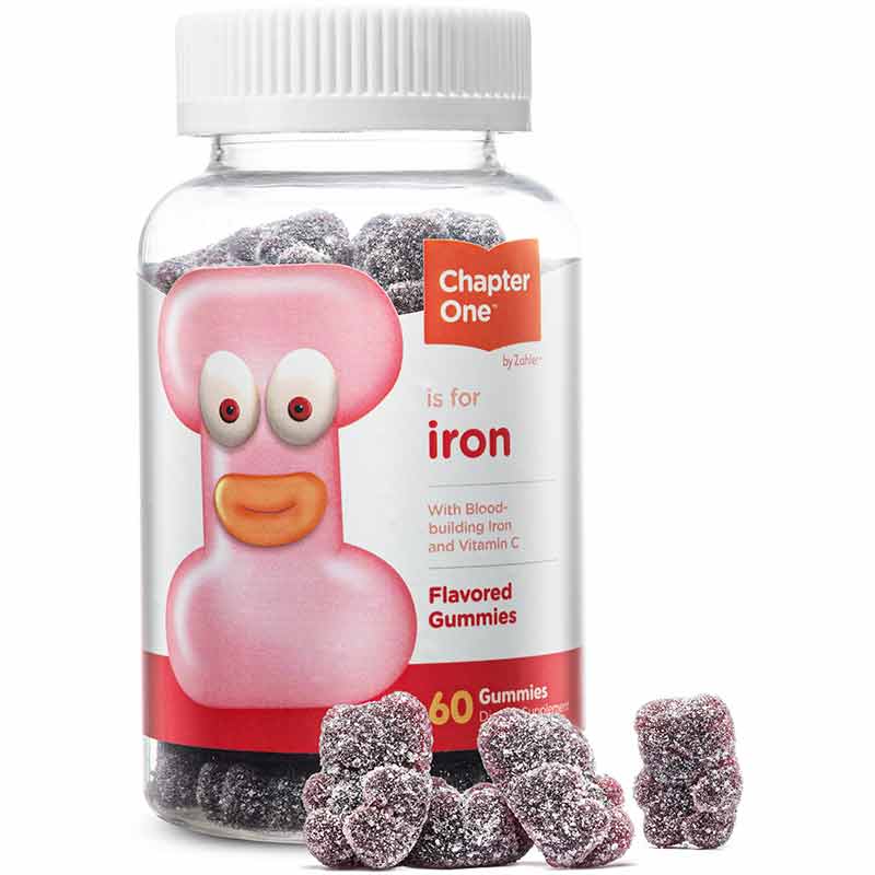 Iron Gummies, 60 Gummies, by Chapter One