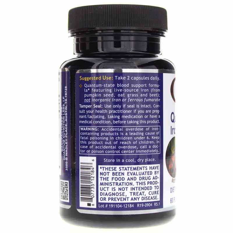 Iron Support, by Quantum Nutrition Labs, image #3