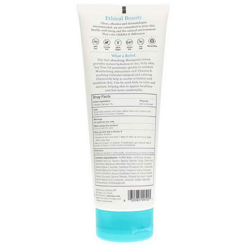 Itch Relief Lotion, by Derma E, image #2